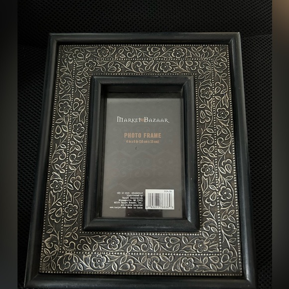 Market Bazaar Accents New Black And Gold 4x6 Frame Poshmark